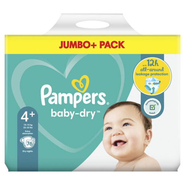 Pampers 4+ (76db)